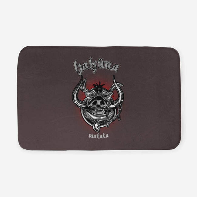 Hakuna-None-Memory Foam-Bath Mat-Roni Nucleart