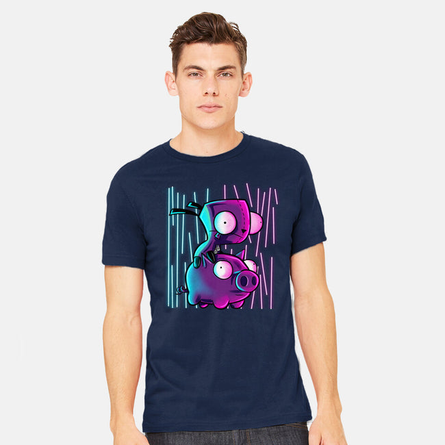 Hog Neon Rider-Mens-Heavyweight-Tee-nickzzarto