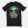 Aliens Love Pizza-Mens-Premium-Tee-fanfreak1