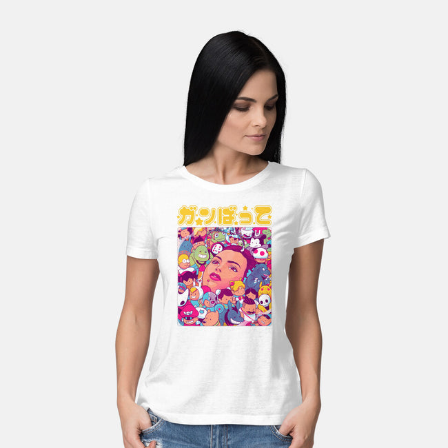 Ganbatte Machine-Womens-Basic-Tee-Bruno Mota