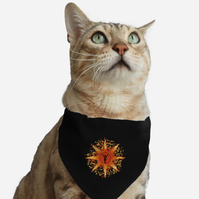 Knight Of Sun-Cat-Adjustable-Pet Collar-nickzzarto