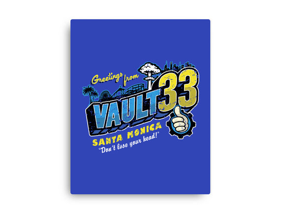 Greetings From Vault 33