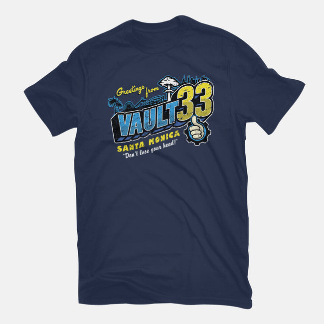 Greetings From Vault 33-Mens-Premium-Tee-Olipop