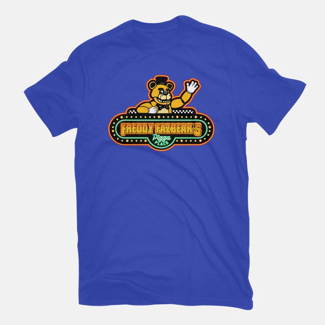 Fazbear's Pizza-Womens-Basic-Tee-dalethesk8er