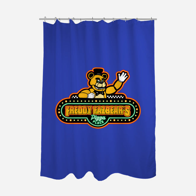 Fazbear's Pizza-None-Polyester-Shower Curtain-dalethesk8er