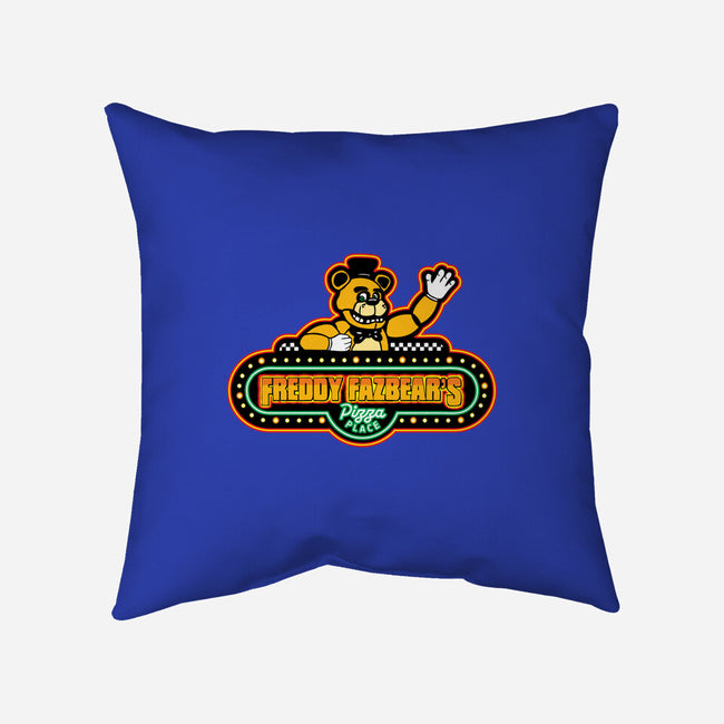 Fazbear's Pizza-None-Removable Cover-Throw Pillow-dalethesk8er