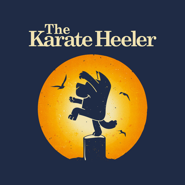 The Karate Heeler-Unisex-Basic-Tee-retrodivision