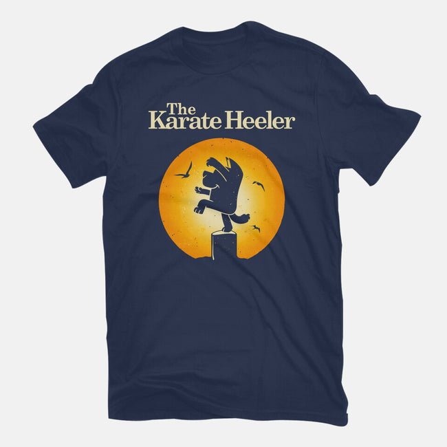 The Karate Heeler-Youth-Basic-Tee-retrodivision