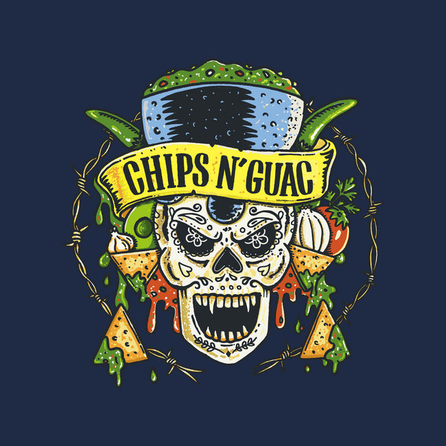 Chips N Guac-None-Removable Cover-Throw Pillow-Wenceslao A Romero