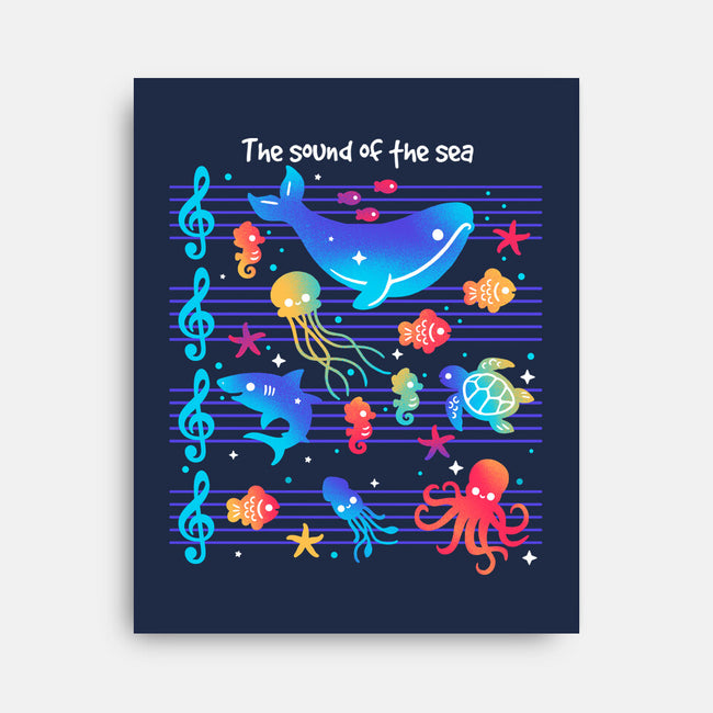 The Sound Of The Sea-None-Stretched-Canvas-NemiMakeit