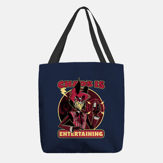 Radio Demon Entertainment-None-Basic Tote-Bag-Studio Mootant