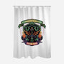 Shield And Sword-None-Polyester-Shower Curtain-glitchygorilla