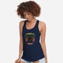 Shield And Sword-Womens-Racerback-Tank-glitchygorilla