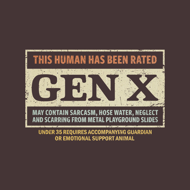 Rated Gen X-None-Glossy-Sticker-kg07