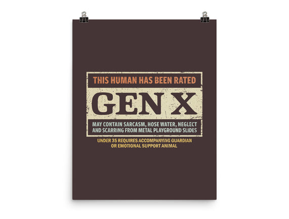 Rated Gen X