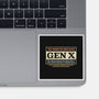 Rated Gen X-None-Glossy-Sticker-kg07