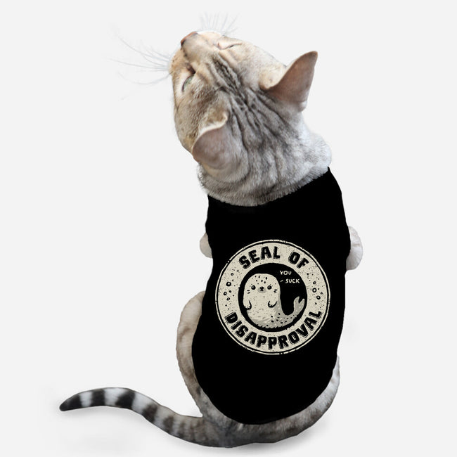 Seal Of Disapproval-Cat-Basic-Pet Tank-kg07