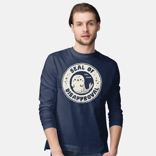 Seal Of Disapproval-Mens-Long Sleeved-Tee-kg07