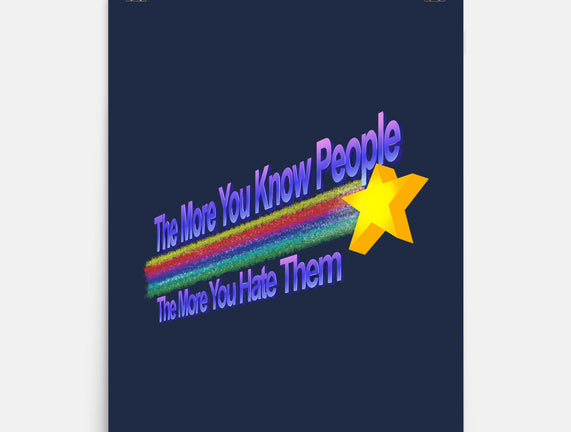 The More You Hate People