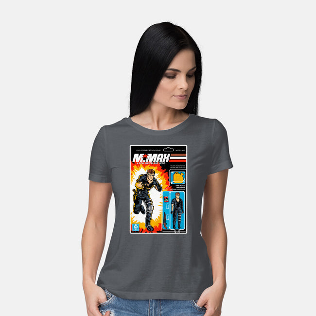 A Real Wasteland Hero-Womens-Basic-Tee-demonigote