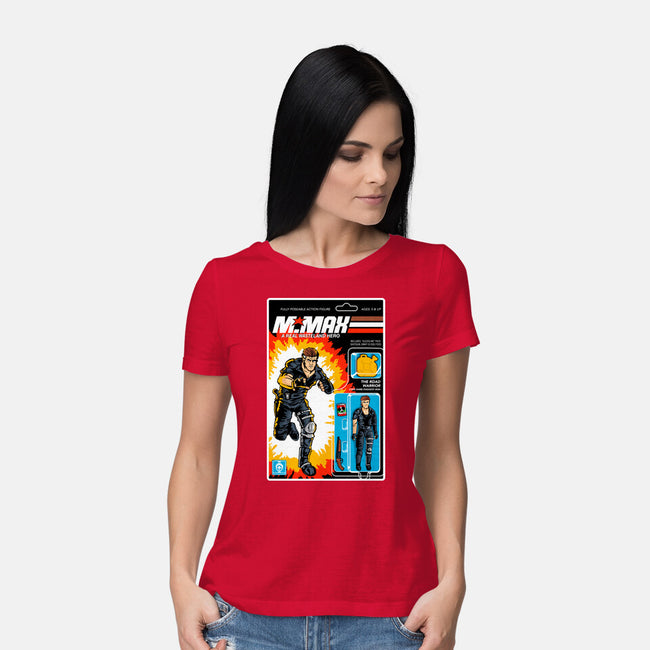 A Real Wasteland Hero-Womens-Basic-Tee-demonigote