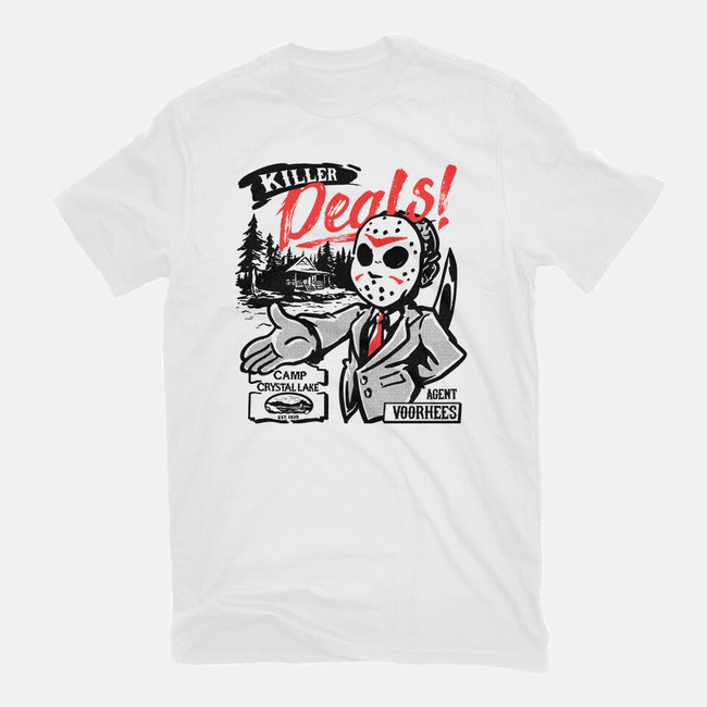 Camp Crystal Lake Realty-Youth-Basic-Tee-estudiofitas