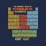 The Periodic Table Of Intergalactic Elements-Cat-Basic-Pet Tank-kg07