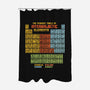 The Periodic Table Of Intergalactic Elements-None-Polyester-Shower Curtain-kg07