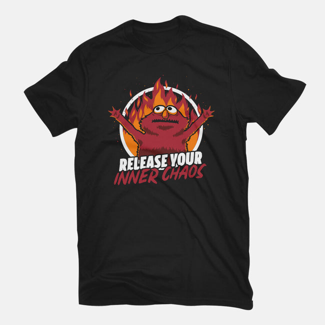 Chaos Puppet Fire-Mens-Heavyweight-Tee-Studio Mootant