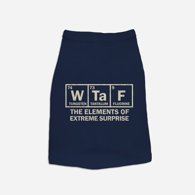 The Elements Of Extreme Surprise-Dog-Basic-Pet Tank-kg07