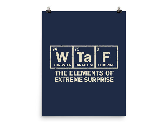 The Elements Of Extreme Surprise