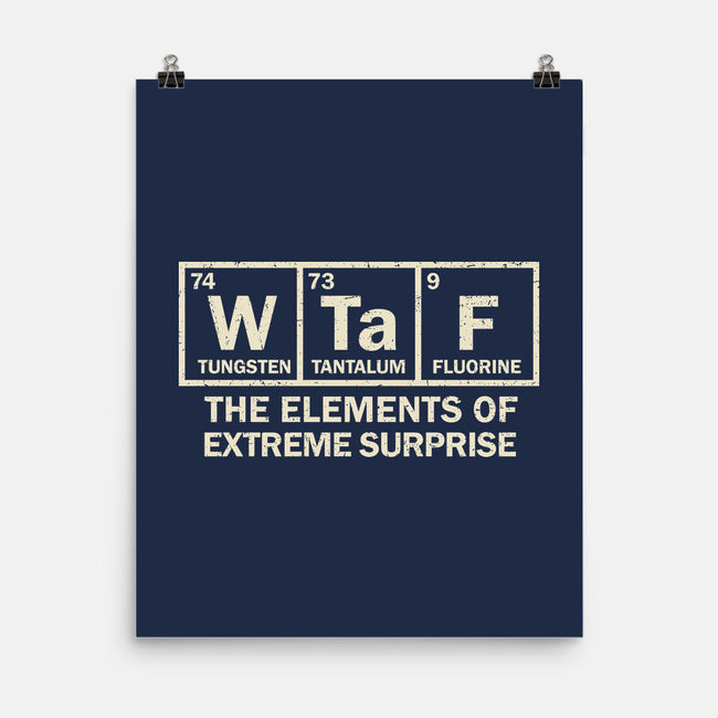 The Elements Of Extreme Surprise-None-Matte-Poster-kg07