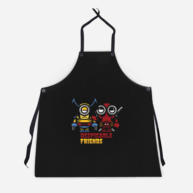 Despicable Friends-Unisex-Kitchen-Apron-jrberger