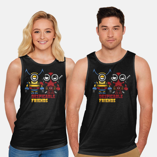 Despicable Friends-Unisex-Basic-Tank-jrberger