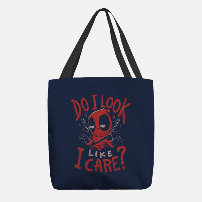 Mercenary Doesn't Care-None-Basic Tote-Bag-Arigatees