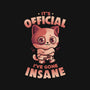 Insane Cat-None-Removable Cover-Throw Pillow-eduely