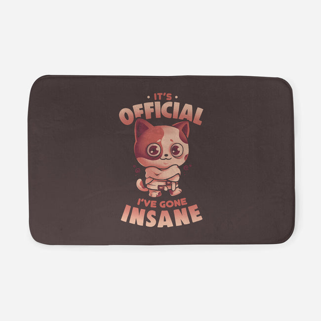 Insane Cat-None-Memory Foam-Bath Mat-eduely