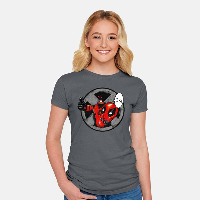 Fun Undead-Womens-Fitted-Tee-spoilerinc