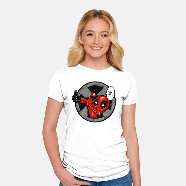 Fun Undead-Womens-Fitted-Tee-spoilerinc