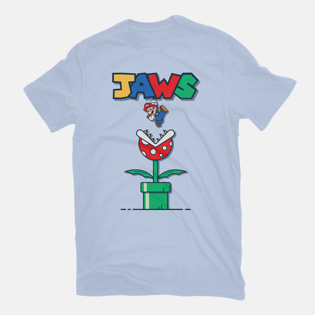 Mario Jaws-Unisex-Basic-Tee-Faissal Thomas