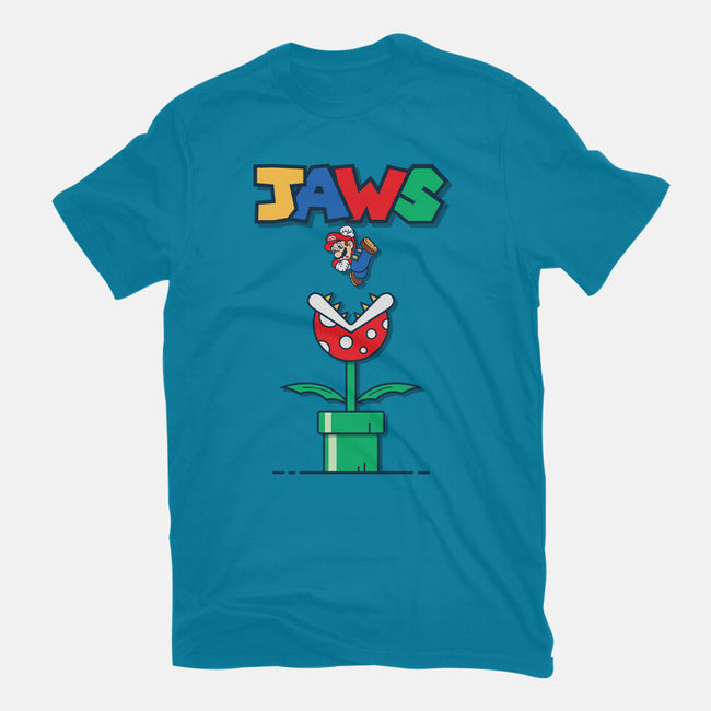 Mario Jaws-Unisex-Basic-Tee-Faissal Thomas