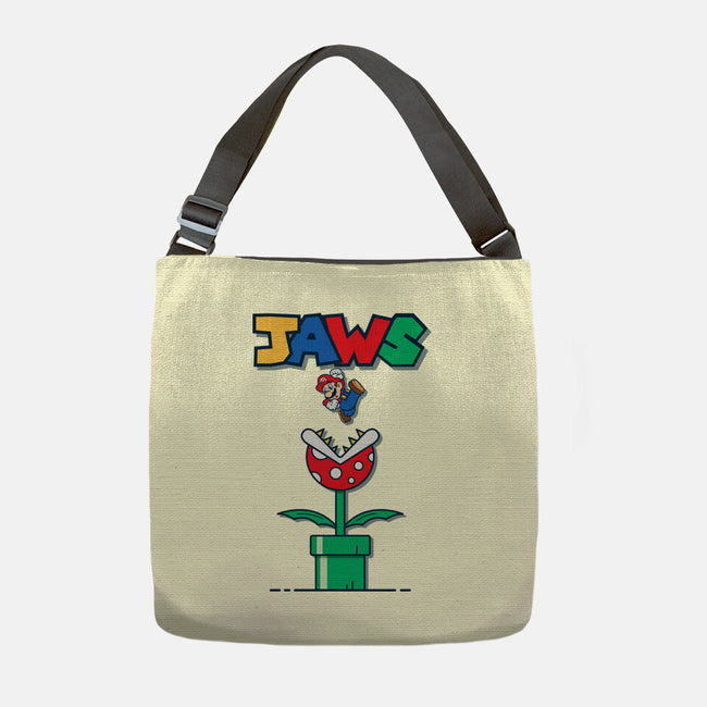 Mario Jaws-None-Adjustable Tote-Bag-Faissal Thomas