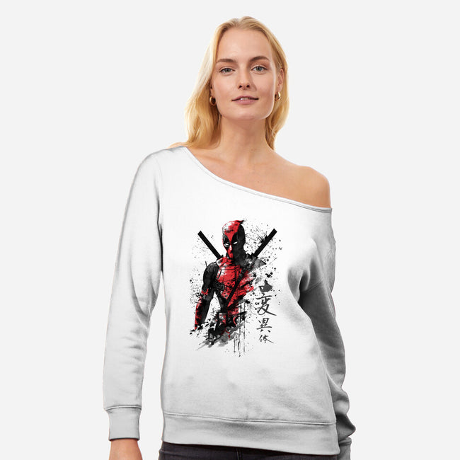 The Merc Ink-Womens-Off Shoulder-Sweatshirt-ddjvigo