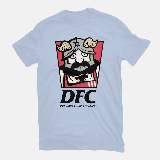 Dungeon Fried Chicken-Womens-Fitted-Tee-Eilex Design