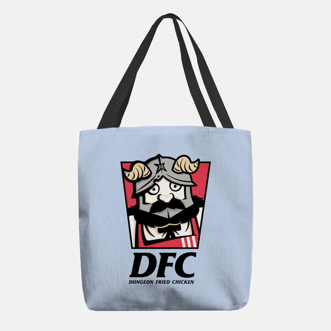 Dungeon Fried Chicken-None-Basic Tote-Bag-Eilex Design