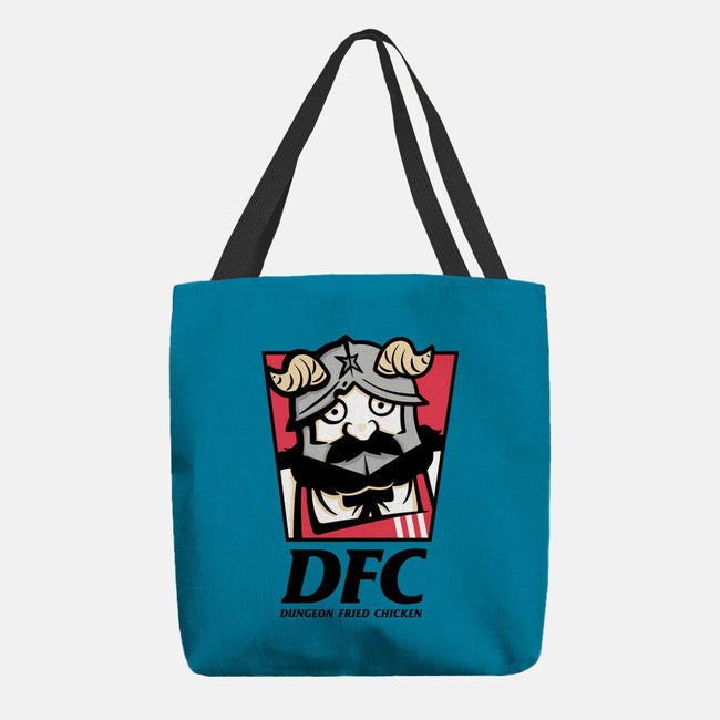 Dungeon Fried Chicken-None-Basic Tote-Bag-Eilex Design