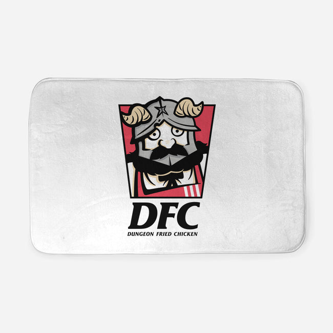 Dungeon Fried Chicken-None-Memory Foam-Bath Mat-Eilex Design