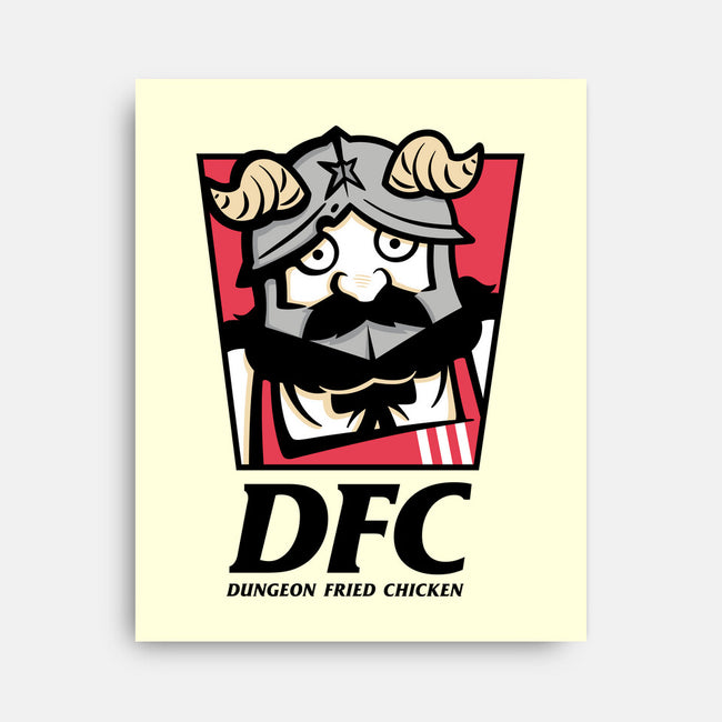 Dungeon Fried Chicken-None-Stretched-Canvas-Eilex Design