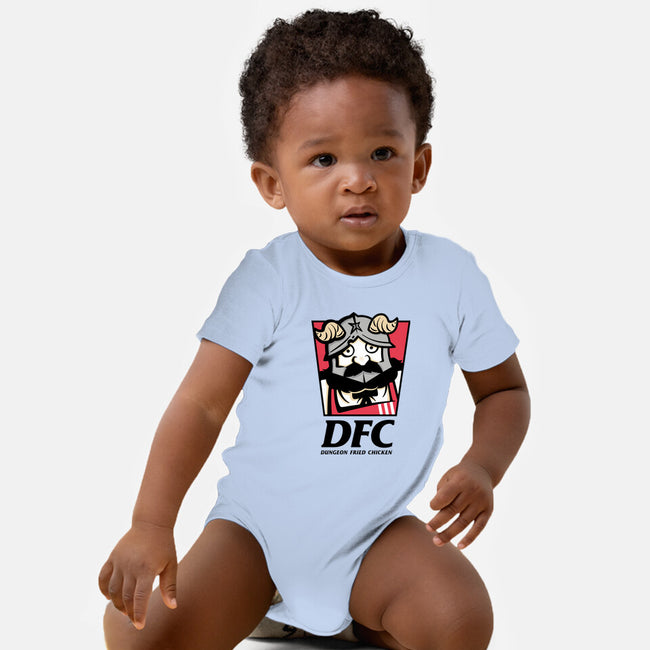 Dungeon Fried Chicken-Baby-Basic-Onesie-Eilex Design