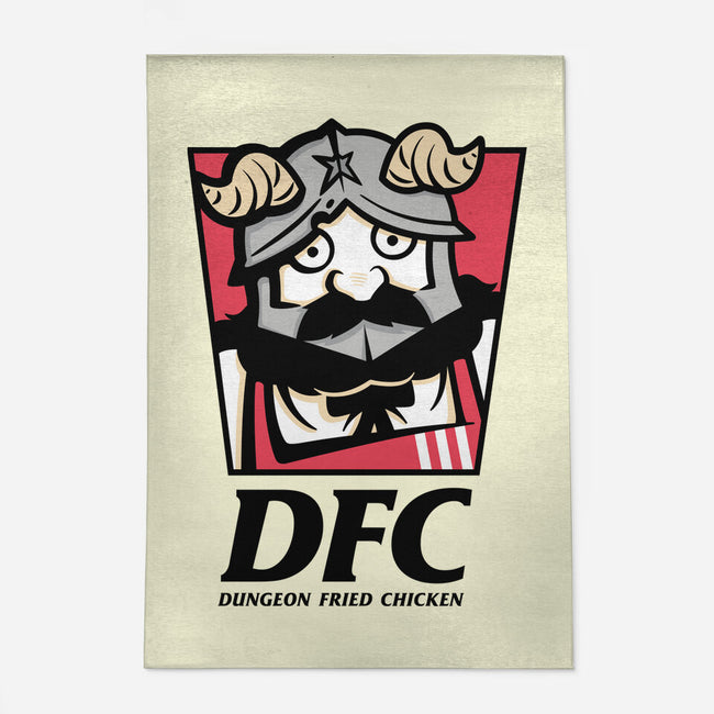 Dungeon Fried Chicken-None-Indoor-Rug-Eilex Design